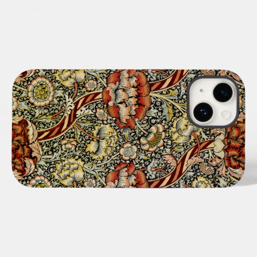 William Morris Design #9 Case-Mate iPhone Hülle (Rückseite (Horizontal))