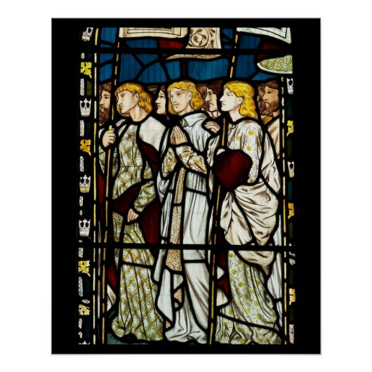 William Morris Design, All Saints Poster (Vorderseite)