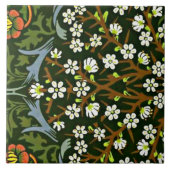 William Morris Design, Blackthorn Fliese (Vorderseite)
