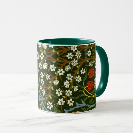 William Morris Design, Blackthorn, Tasse (VorderseiteRechts)