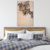 William Morris - DESIGN FOR WINDRUSH PRINTED TEXTI Leinwanddruck (Insitu (Schlafzimmer))