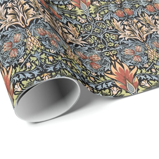 William Morris Design Geschenkpapier (Rolleneckpunkt)