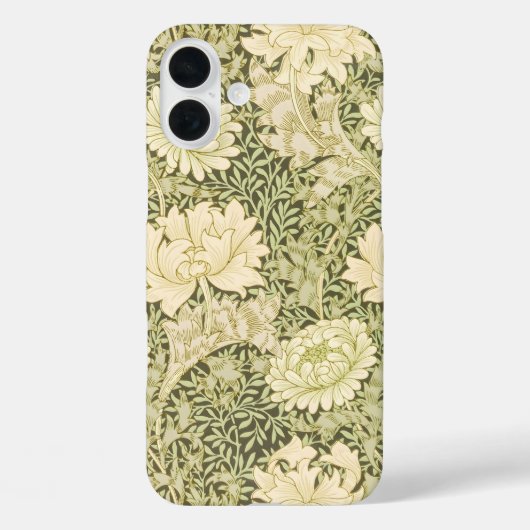 William Morris Design in grün Case-Mate iPhone Hülle (Rückseite)