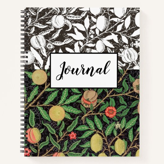 William Morris Design Journal Notizblock (Vorderseite)