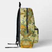 William Morris Design Nr. 11 Bedruckter Rucksack (Links)