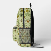 William Morris Design Nr. 4 Bedruckter Rucksack (Rechts)