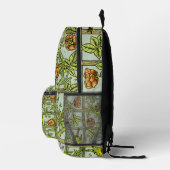 William Morris Design Nr. 5 Bedruckter Rucksack (Rechts)