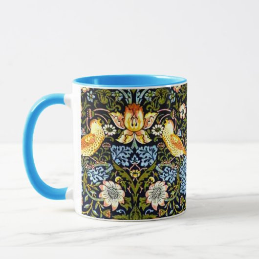 William Morris Design, Strawberry Thief Tasse (Links)