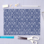 William Morris DESIGN Tissue (BLAU UND WEISS) Seidenpapier (Handwerk)