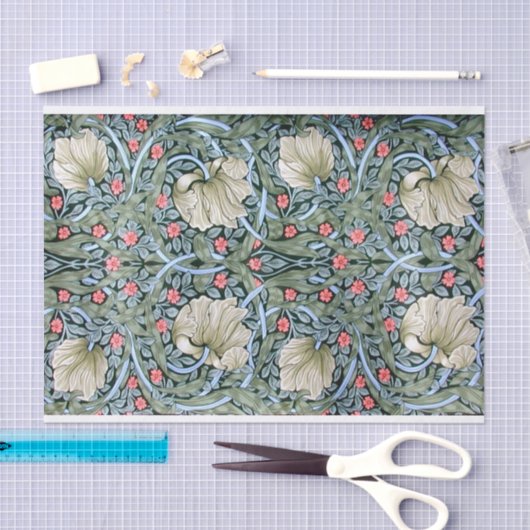 William Morris Design Tissue Paper Seidenpapier (Handwerk)