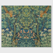 William Morris Design Vintag Style Geschenkpapier (Flach)