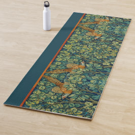 William Morris Design Vintag Style Yogamatte