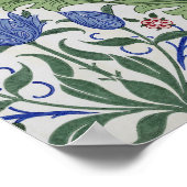 William Morris - Design von floralen Tapeten Poster (Ecke)