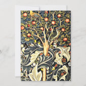 William Morris Design, Woodpecker Karte (Vorderseite)