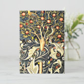 William Morris Design, Woodpecker Karte (Stehend Vorderseite)