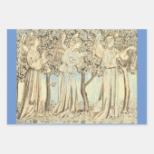 William Morris DESIGNS ANGELS Geschenkpapier Set (Vorderseite 2)