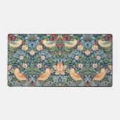 William Morris Desk Mats - Strawberry Thief Print Schreibtischunterlage (Vorderseite)