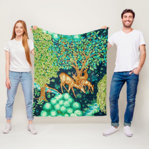 William Morris Dez. von einer Brook Tapestry Print Fleecedecke