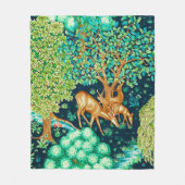 William Morris Dez. von einer Brook Tapestry Print Fleecedecke (Vorderseite)