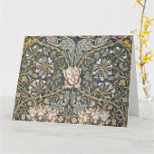 William Morris - die Kunst von William Morris Karte (Gelbe Blume)