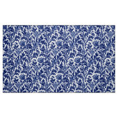 William Morris-Distel-Damast, Kobalt-Blau u. Weiß Stoff (Fat Quarter (45,7 x 55,9 cm))
