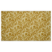 William Morris-Distel-Damast, Senf-Gold Stoff (Fat Quarter (45,7 x 55,9 cm))