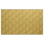 William Morris-Distel-Damast, Senf-Gold Stoff (Yard (91,4 cm))