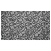 William Morris-Distel-Damast, silbernes Grau/Grau Stoff (Fat Quarter (45,7 x 55,9 cm))