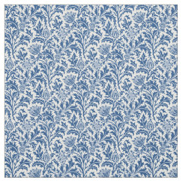 William Morris-Distel-Muster-Gewohnheits-Farbe Stoff
