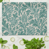William Morris Distel Sagegrün-Muster Geschirrtuch (Gefaltet)