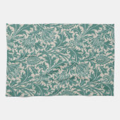 William Morris Distel Sagegrün-Muster Geschirrtuch (Horizontal)
