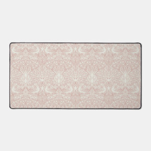 William Morris' Dove and Rose, Blush Pink Desk Mat Schreibtischunterlage