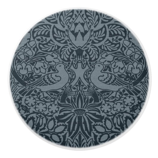 William Morris' Dove and Rose Keramik Knob Keramikknauf (Vorderseite)