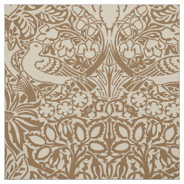 William Morris' Dove and Rose, Mellow Brown Stoff