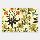 William Morris drei Vintage Muster Geschenkpapier Set (Vorderseite 2)