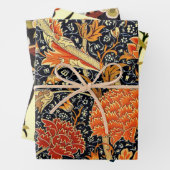 William Morris drei Vintage Muster Geschenkpapier Set (Beispiel)