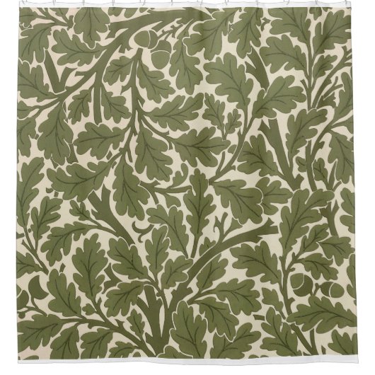 William Morris Eichenbaum Duschvorhang (Vorderseite)