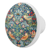 William Morris elegantes Blau Keramikknauf (Rechts)
