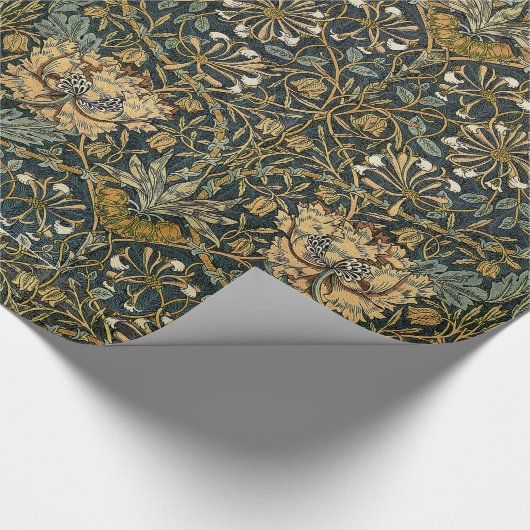 William Morris-Entwurf #7 bei SusieJayne Geschenkpapier (Ecke)