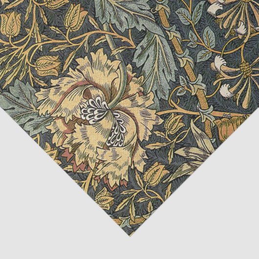 William Morris-Entwurf #7 Seidenpapier (Detail)