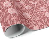 William Morris - Entwurf des Granatapfels (rot) Geschenkpapier (Rolleneckpunkt)