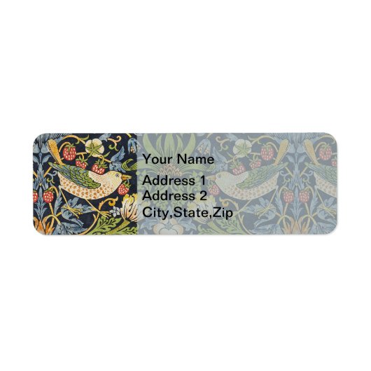 William Morris - Erdbeer-Dieb Blumenmuster (Vorne)