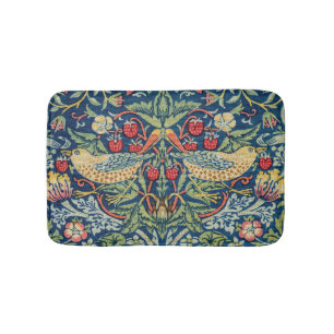 William Morris - Erdbeerdieb Badematte