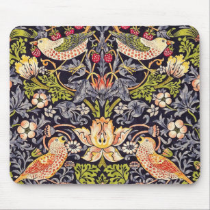 William Morris-Erdbeerdieb-Blumenkunst Nouveau Mousepad