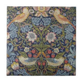 William Morris-Erdbeerdieb-Entwurf 1883 Fliese (Vorderseite)