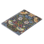 William Morris-Erdbeerdieb-Entwurf 1883 Notizblock (Linke Seite)