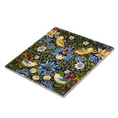 William Morris, Erdbeerdieb, Fliese (Seite)
