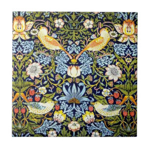 William Morris, Erdbeerdieb, Fliese