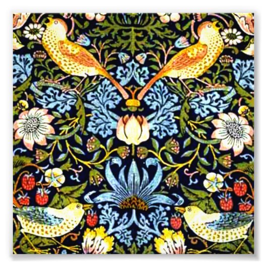 William Morris - Erdbeerdieb, Fotodruck (Vorne)