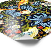 William Morris - Erdbeerdieb, Fotodruck (Ecke)